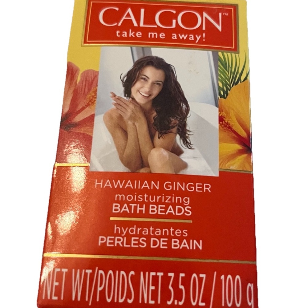 Calgon Hawaiian Ginger Ultra Moisturizing Bath Beads SEALED NOS​